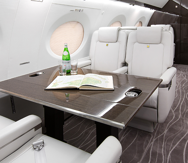 Custom Private Jet Aircraft Interior Design Clay Lacy