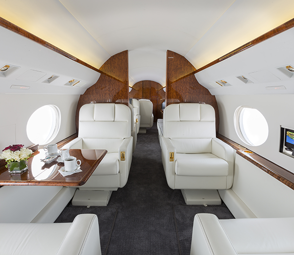 Custom Private Jet Aircraft Interior Design Clay Lacy