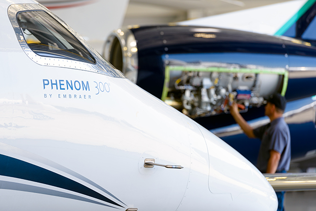 Business jet maintenance for safe and healthy business jet charter.