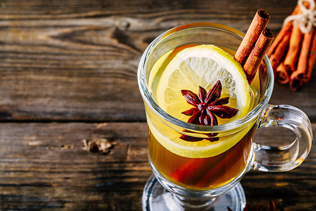 fall-inspired recipe for a hot toddy when youre sick